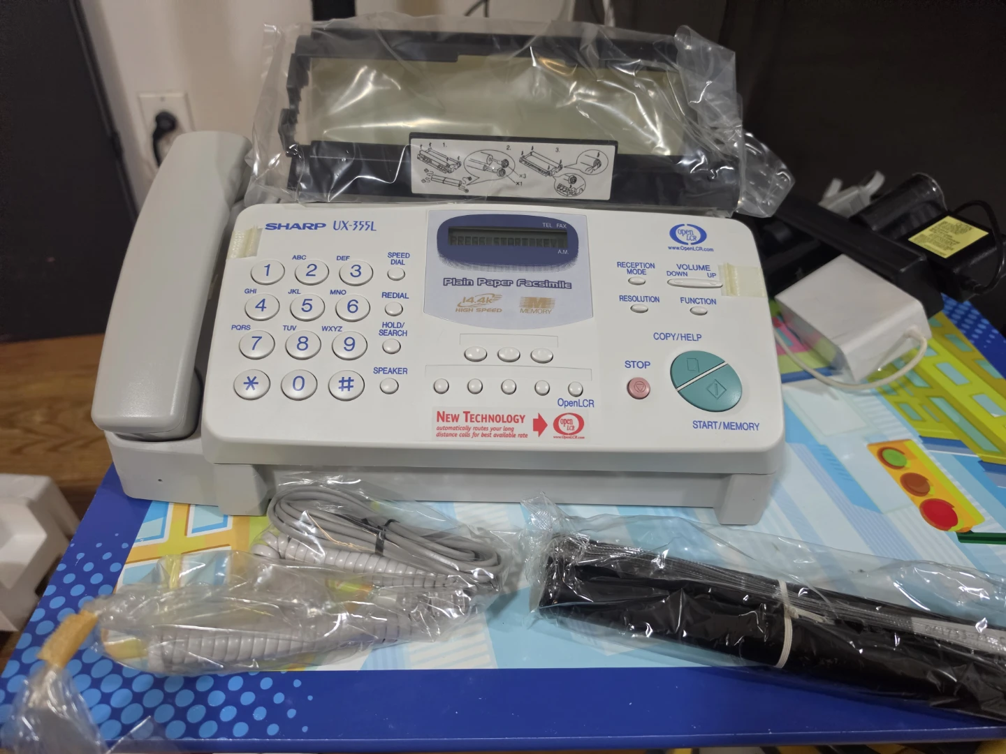 Sharp UX-355L Plain Paper Facsimile Machine - photo 2