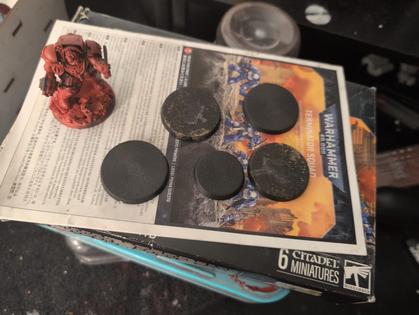 Warhammer 40,000 Space Marines Terminator Squad partly used - photo 5