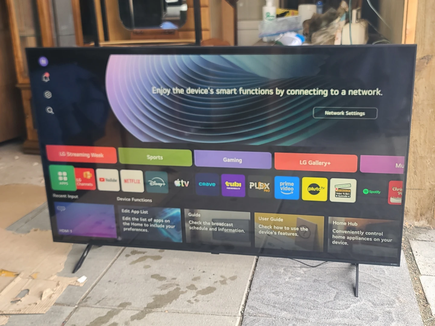 LG 65 inch QNED 4K Smart TV