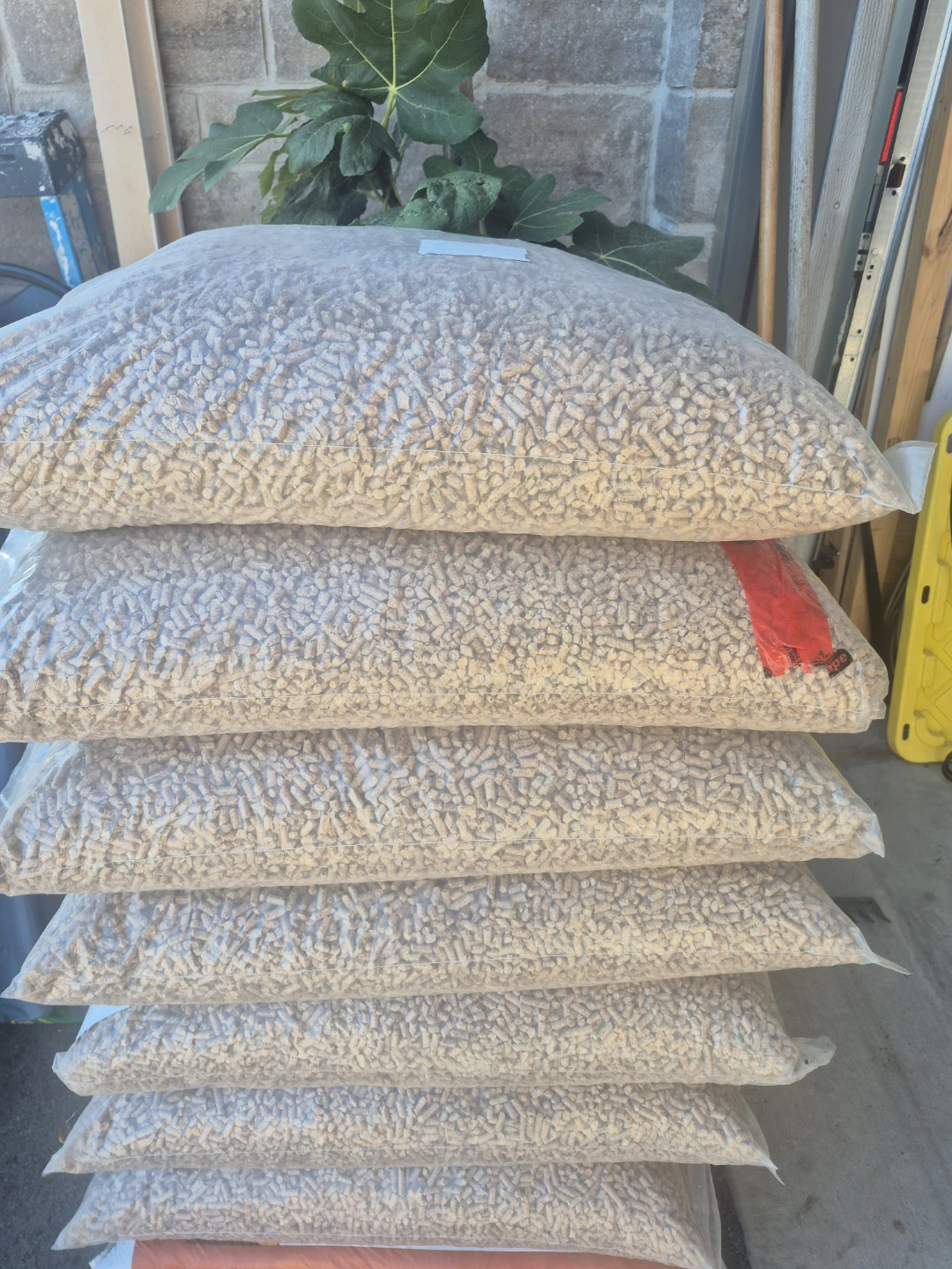 Wood Heating Pellets - 7 Bags