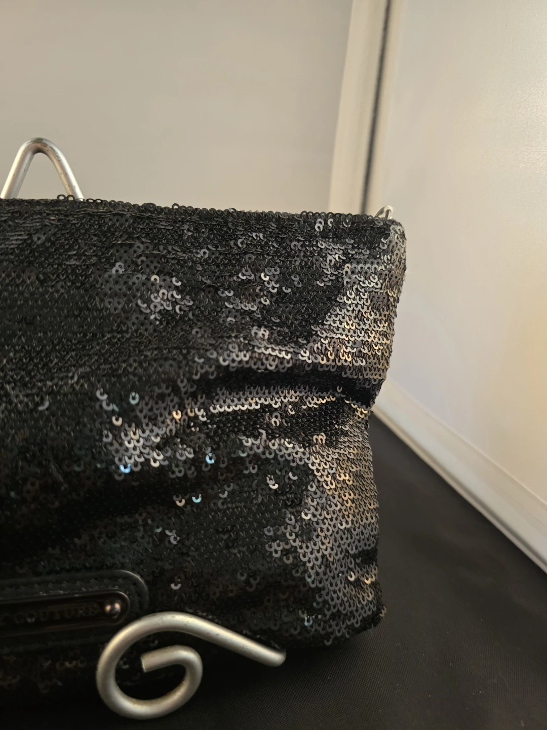 Juicy Couture Black Sequin Clutch - photo 4