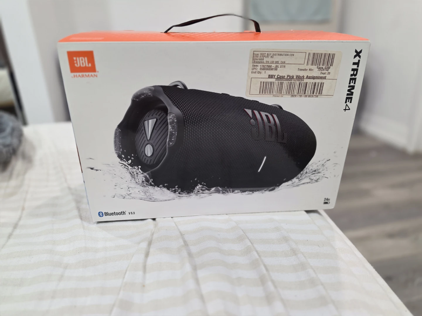 JBL Xtreme 4 Portable Bluetooth Speaker - Black - photo 2