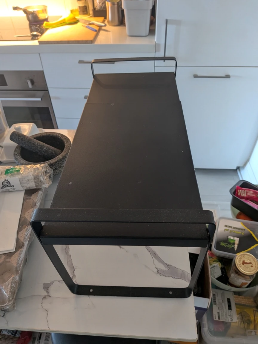 Move out sale: Black Expandable Kitchen Counter Shelf