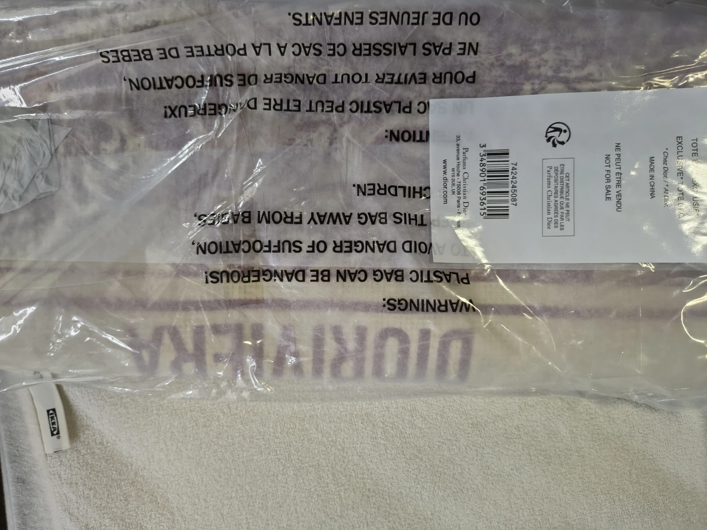 Christian Dior Exclusive VIC GWP Tote Bags - photo 2