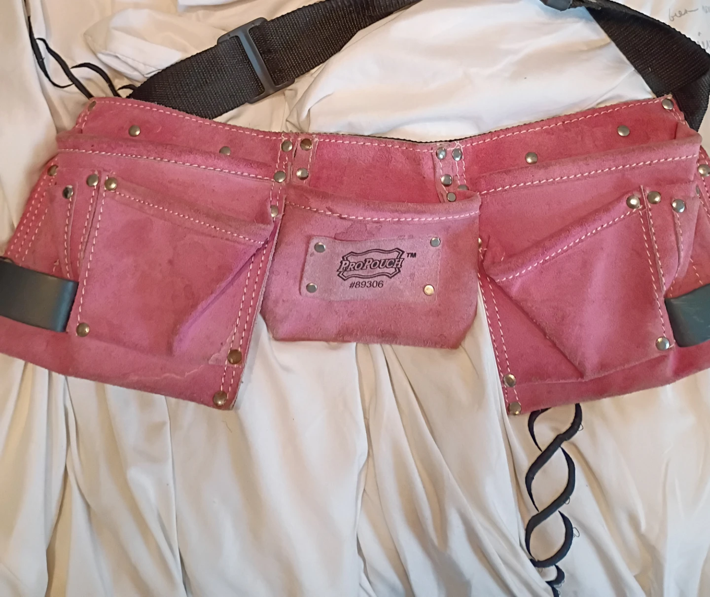 ProPouch #89306 Pink Suede Tool Belt