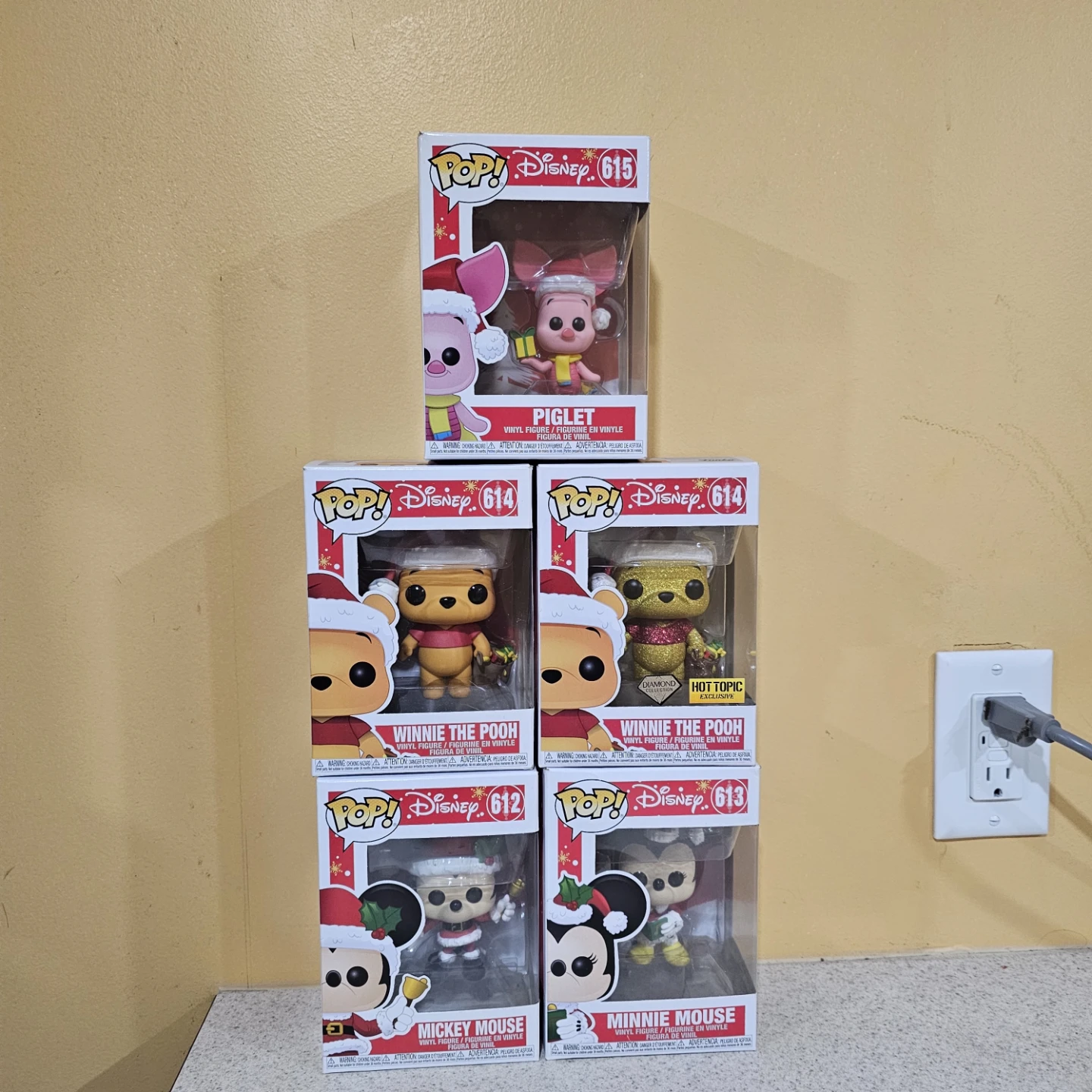 Funko Pop Disney Holiday Figures