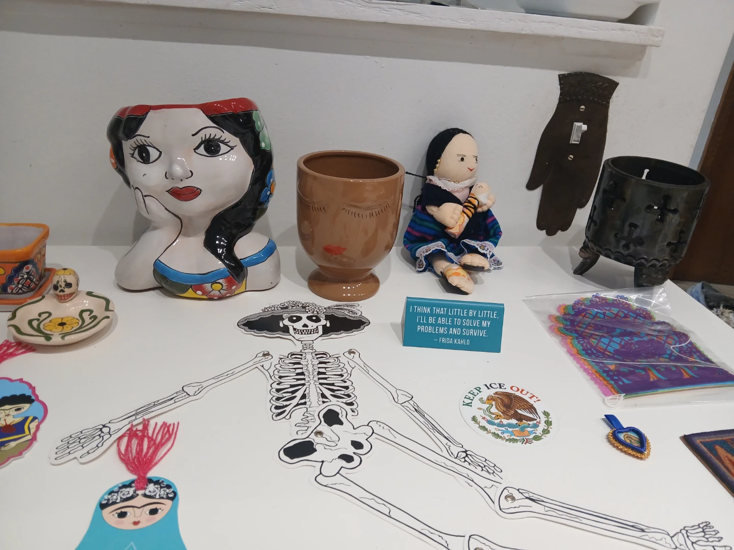 Last minute Ofrenda items for Day of the Dead