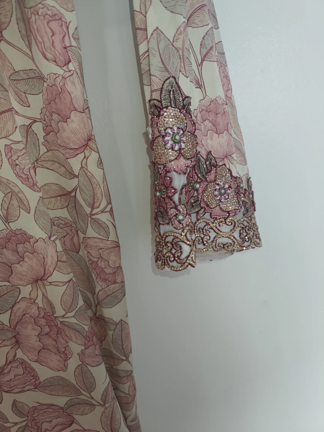 Floral Embroidered Kaftan Dress - photo 3
