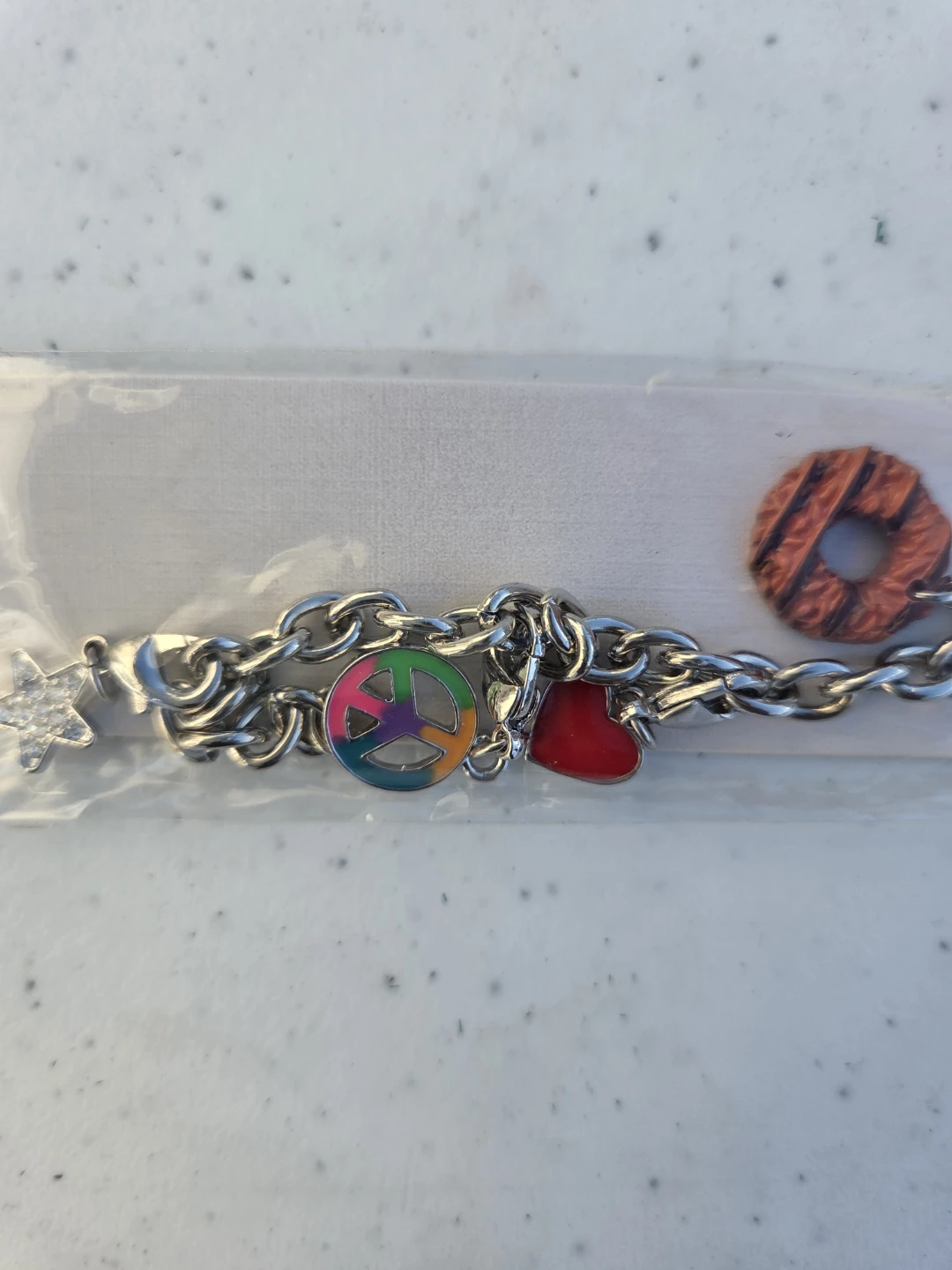 Charm Bracelet and Teddy Bear Necklace Set - photo 2