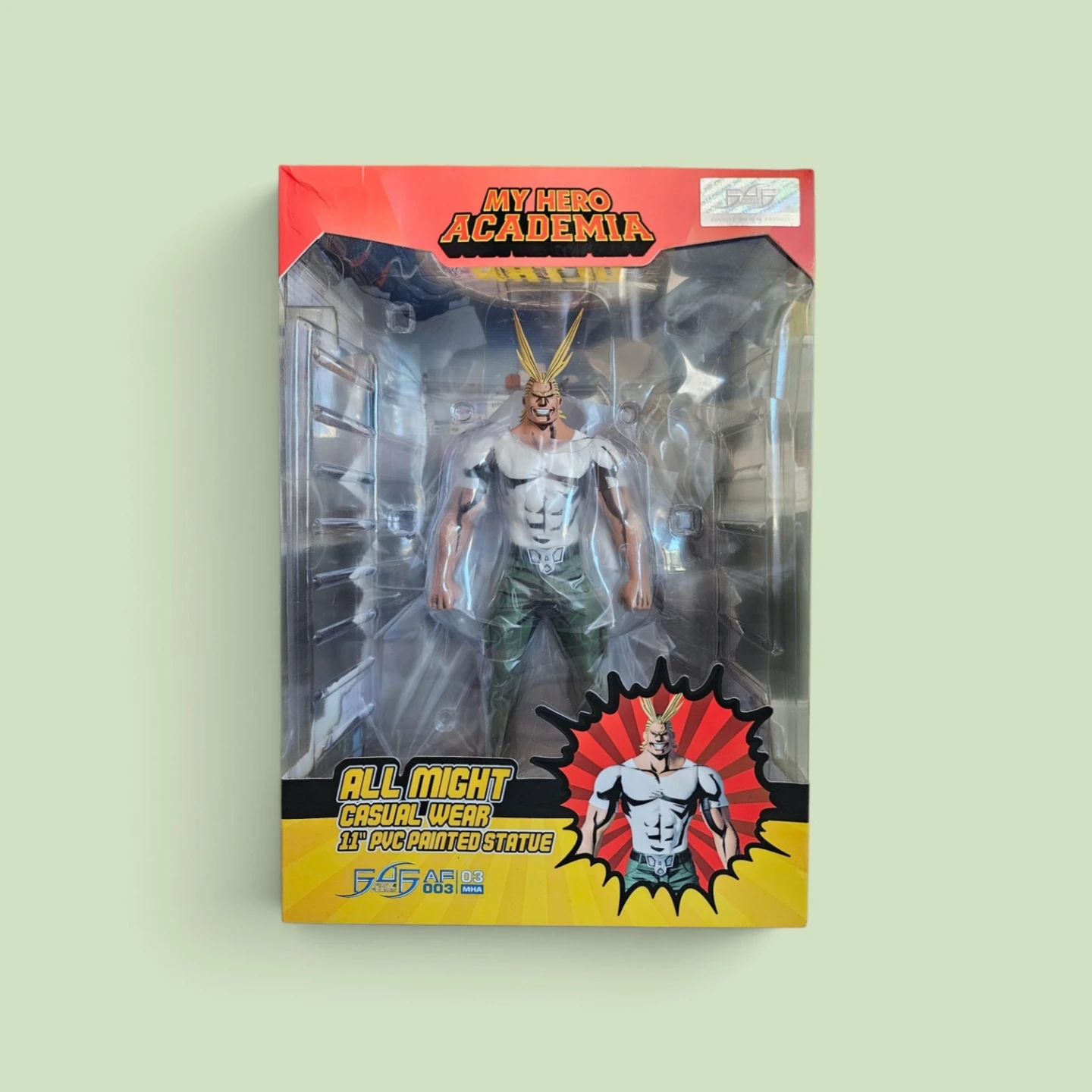 First 4 Figures All Might PVC Statue Casual Wear