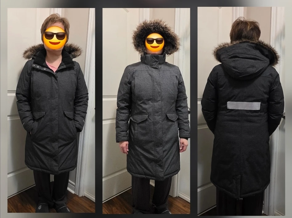 Eddie Bauer parka, 75% down