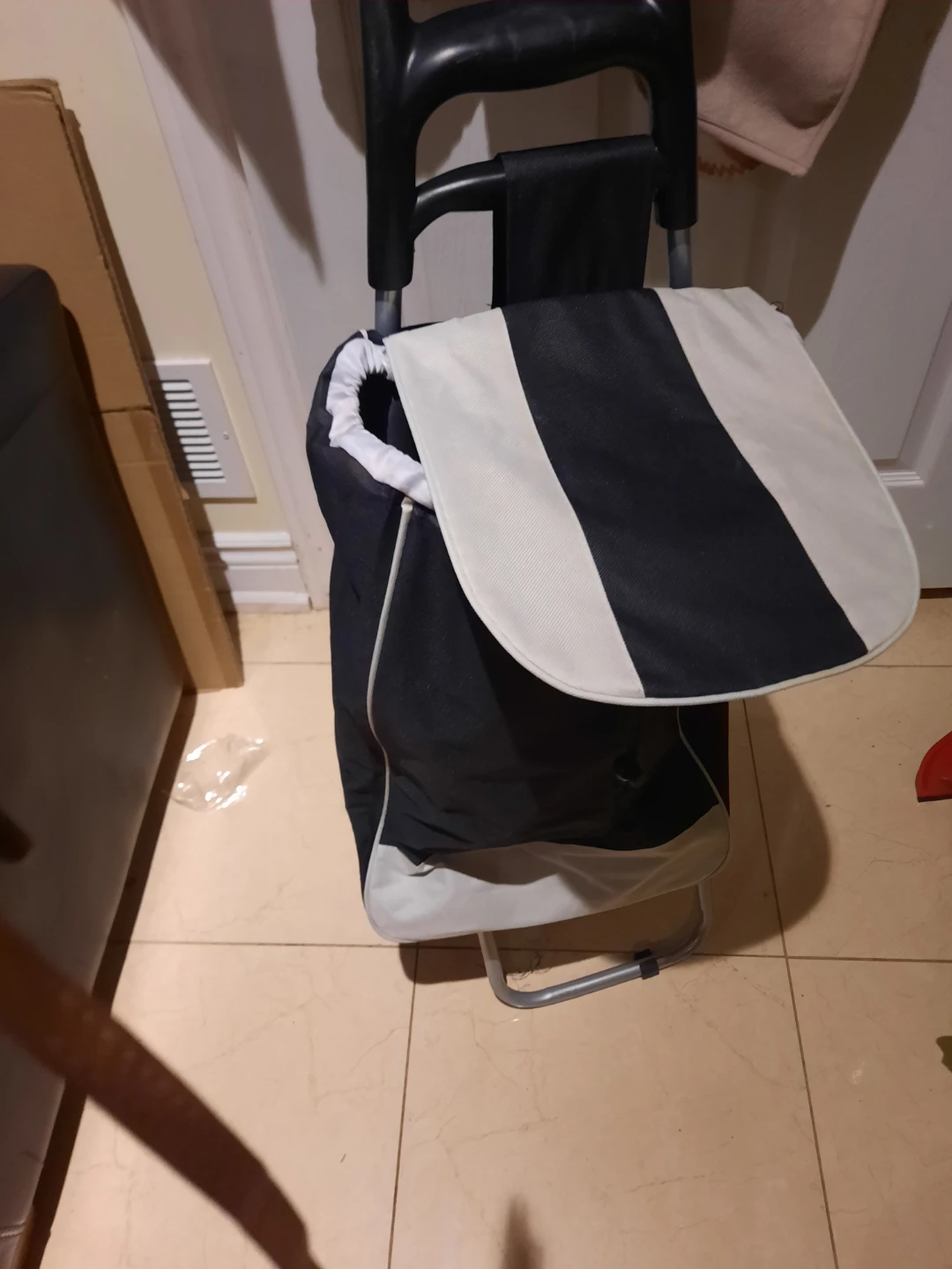 Collapsible 🛍 Shopping Cart w/ Drawstring Closure - photo 3