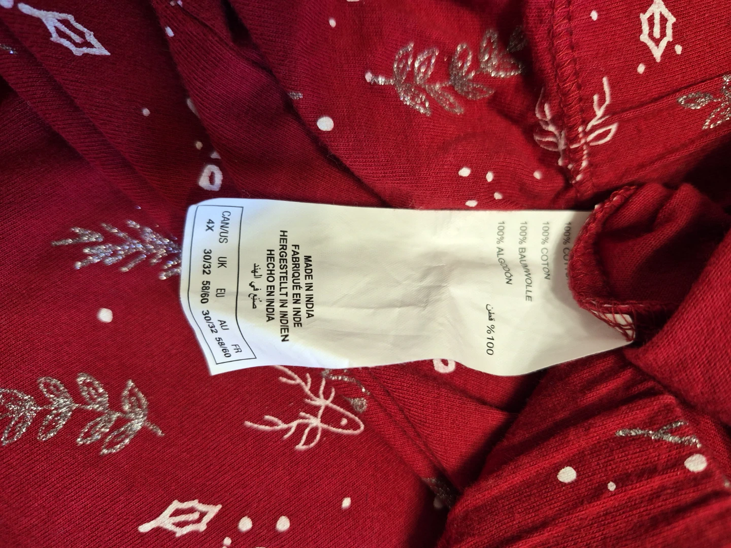 Ladies Size 4X Penningtons Holiday Christmas PJ Pants - photo 4