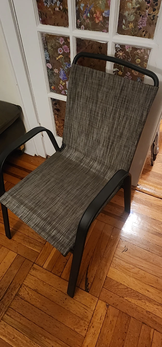 Set of 4 Stackable Patio Chairs