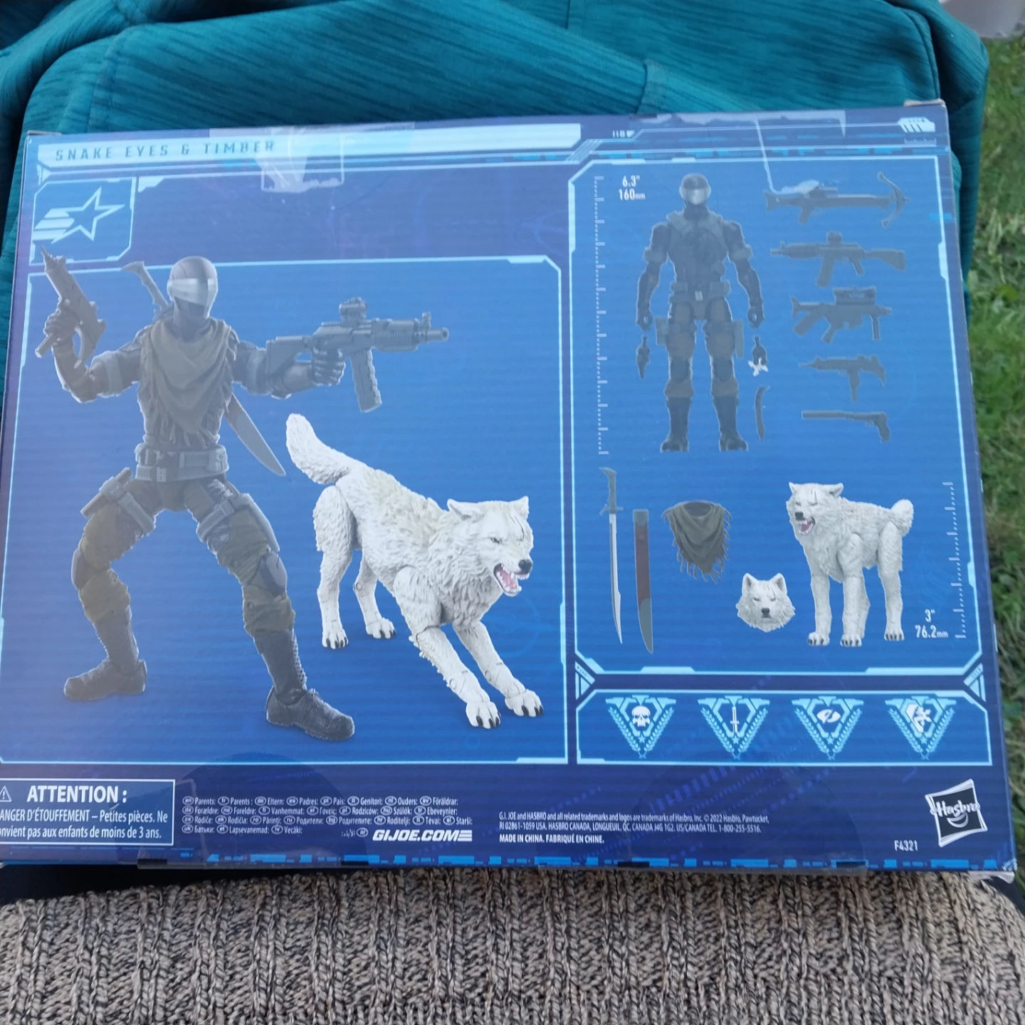 GI Joe Classified Series Snake Eyes and Timber - photo 2