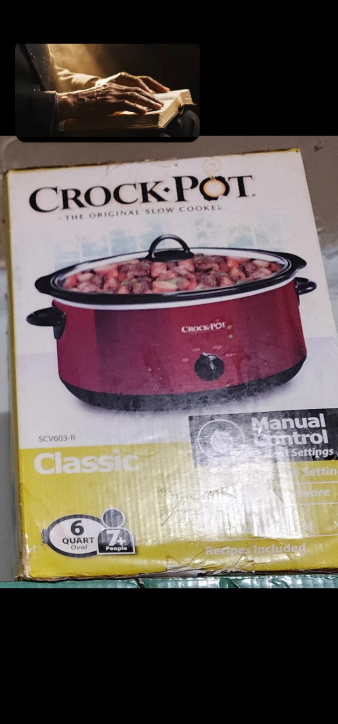 Crock-Pot Classic 6-Quart Oval Slow Cooker