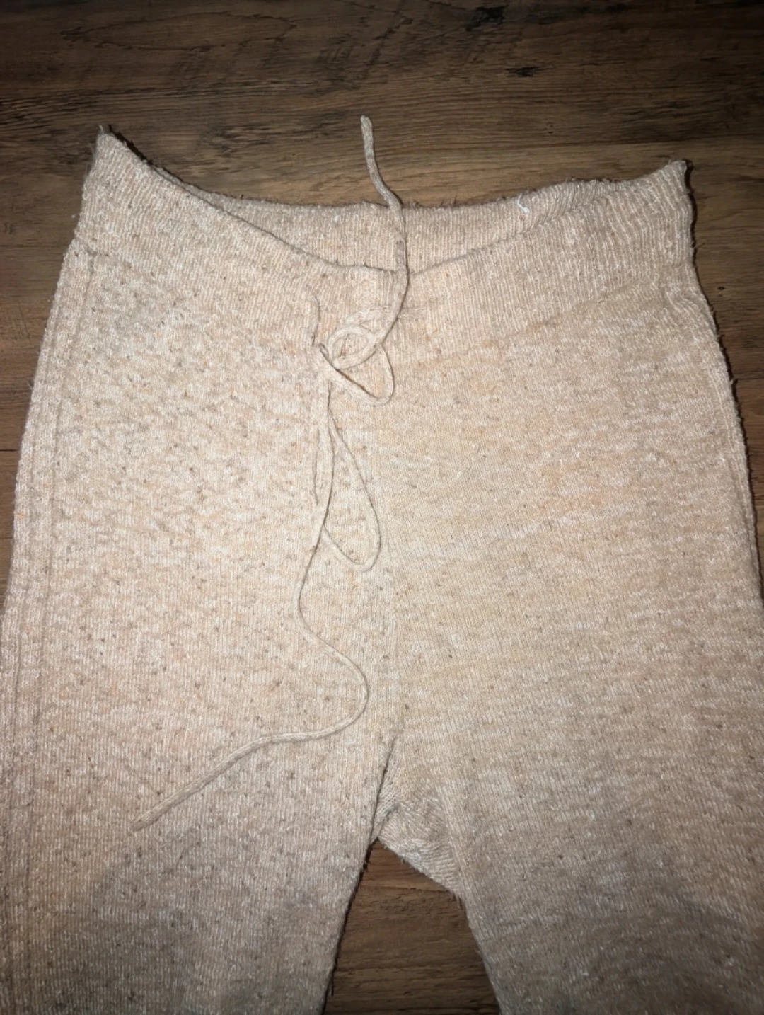 Heartloom Knit Lounge Pants - Beige