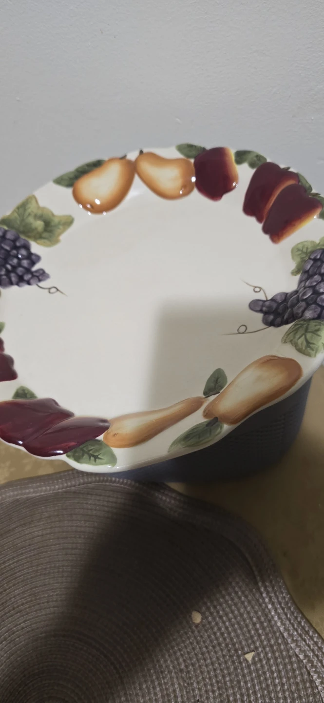Home Interiors Sonoma Villa Fruit Plate and Bowl Set - photo 4