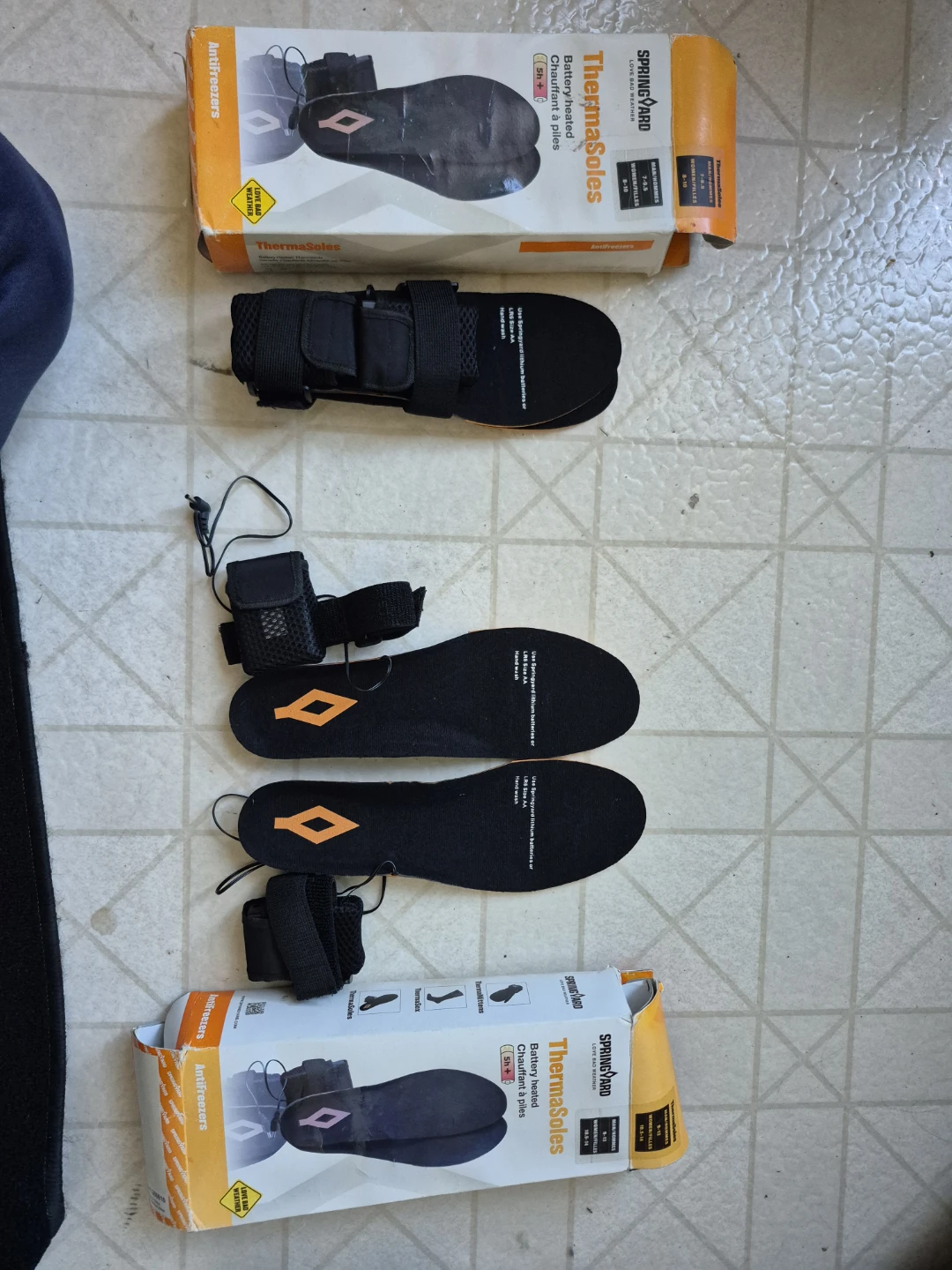 ThermaSoles Battery Heated Insoles 🍁