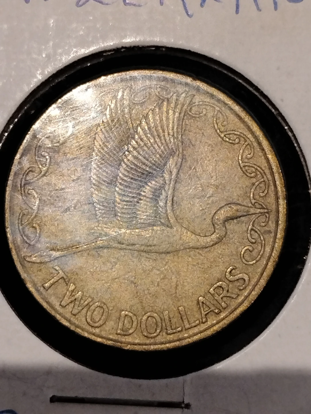 1990 New Zealand Two Dollar Coin