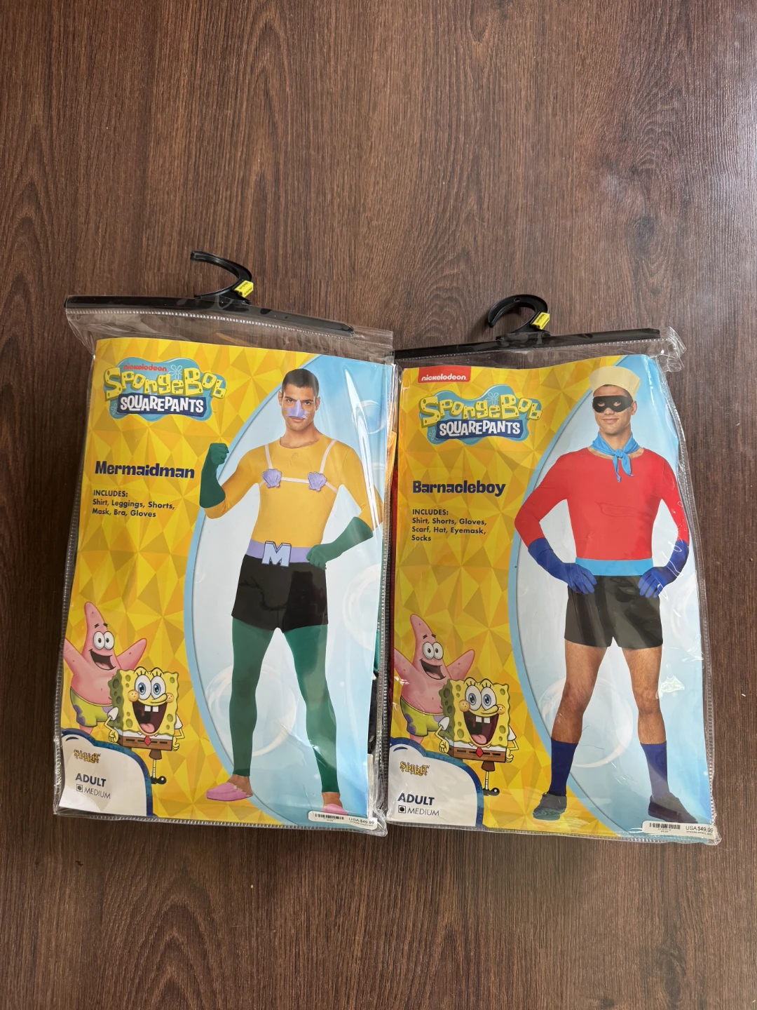 Mermaidman and Barnacleboy Costumes