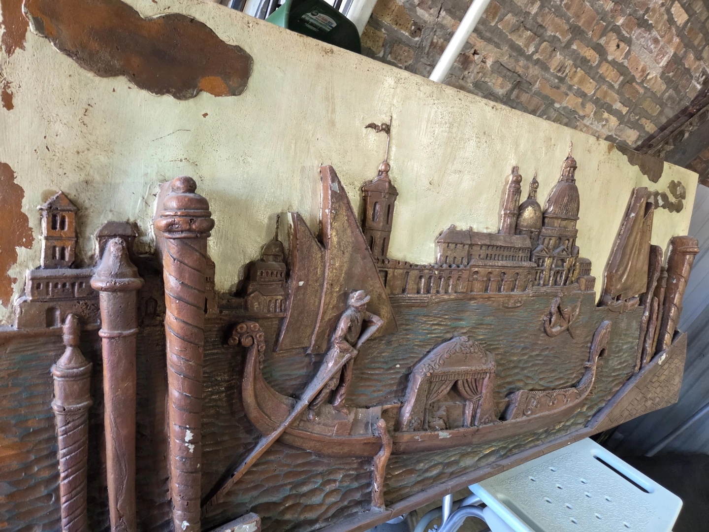 Venetian Scene Relief Wall Art - photo 3