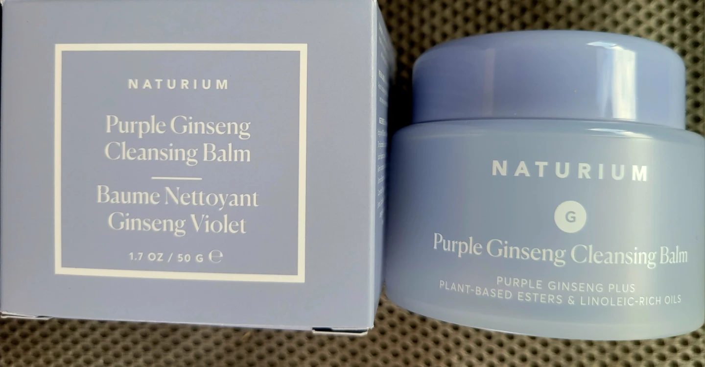 2 for $9 New Naturium Purple Ginseng Cleansing Balm - photo 2