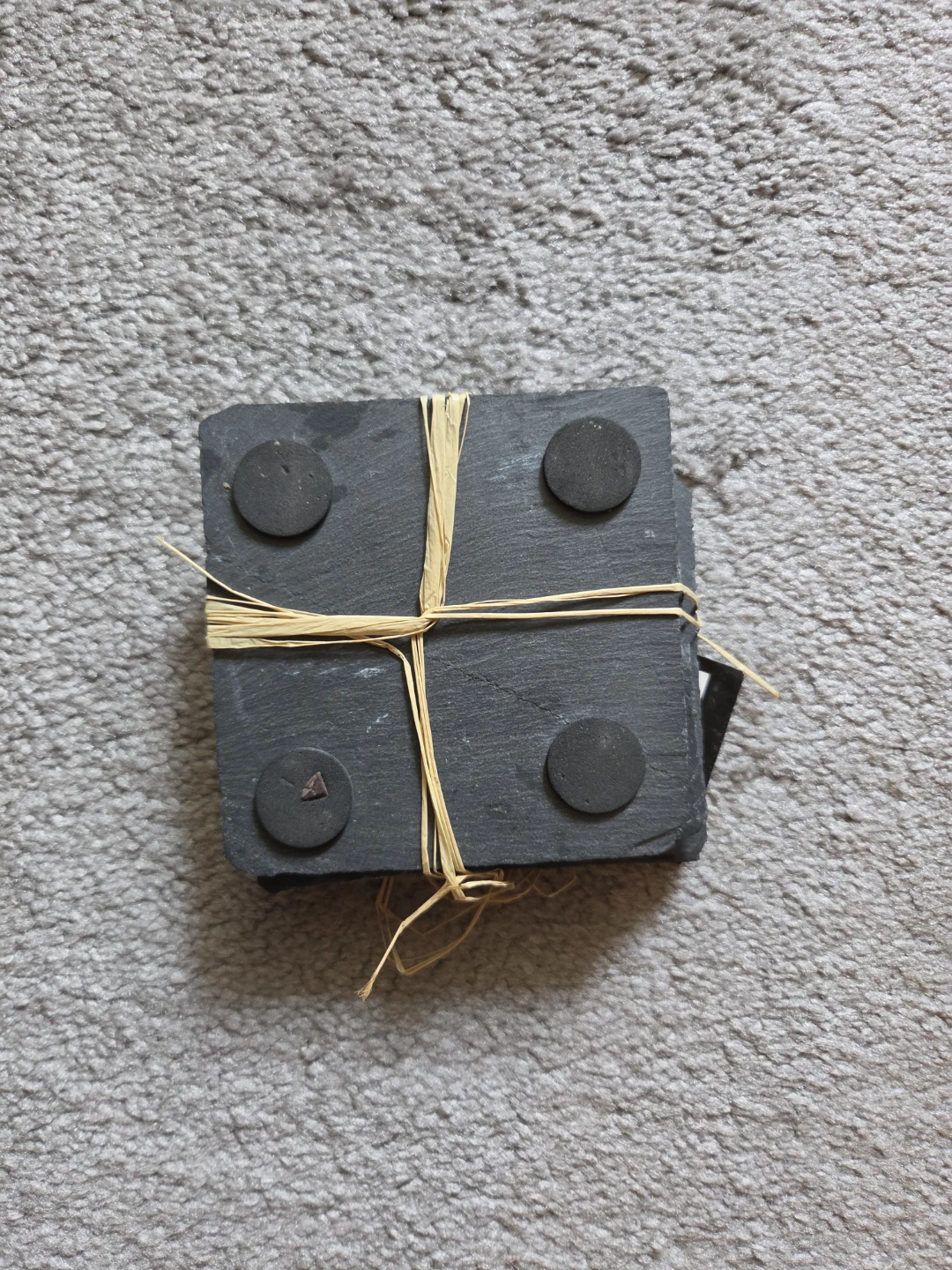 Entertaining Stuff Slate Coaster Set - photo 2