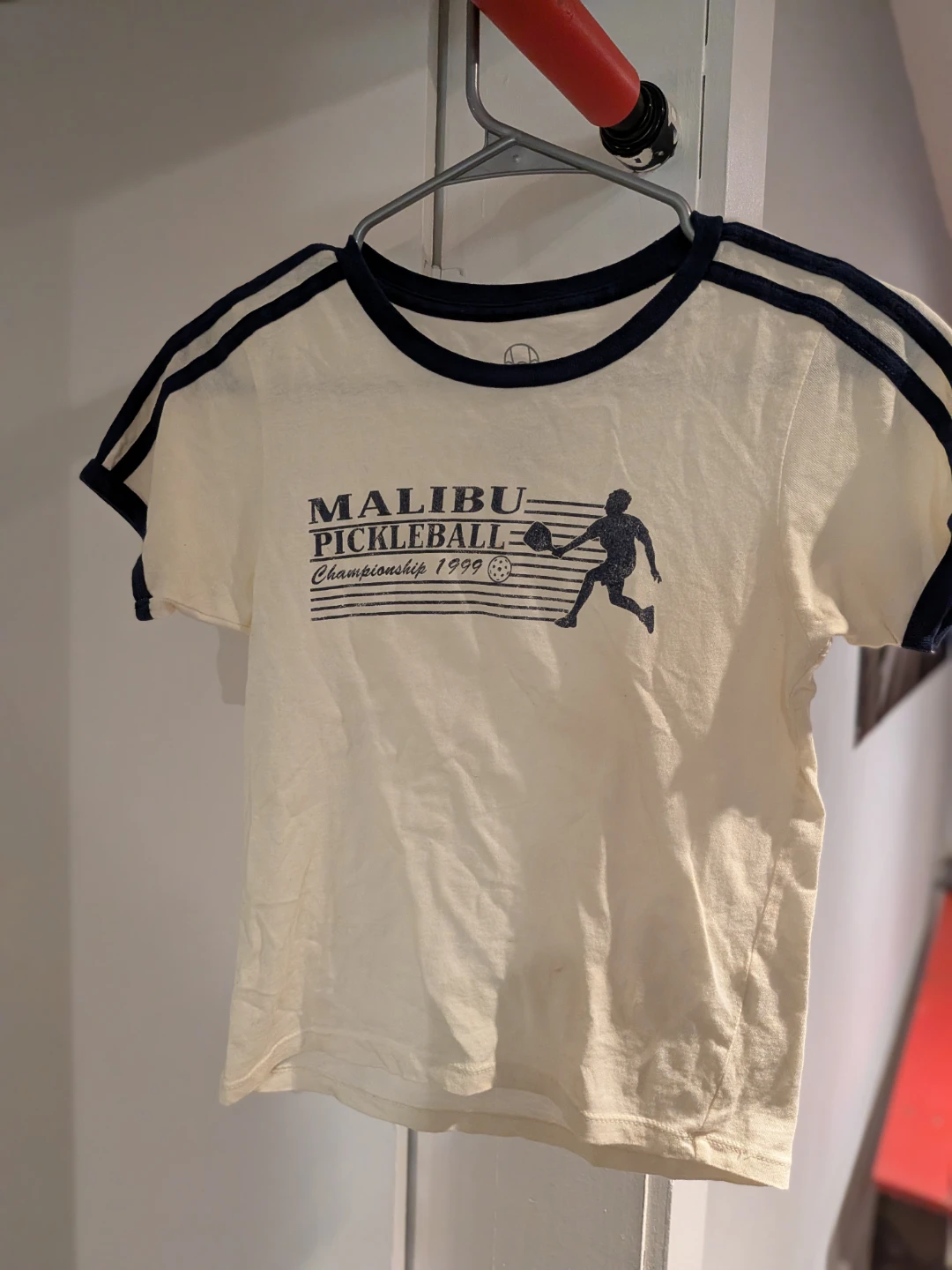 Hills & Valleys Malibu Pickleball Ringer Tee