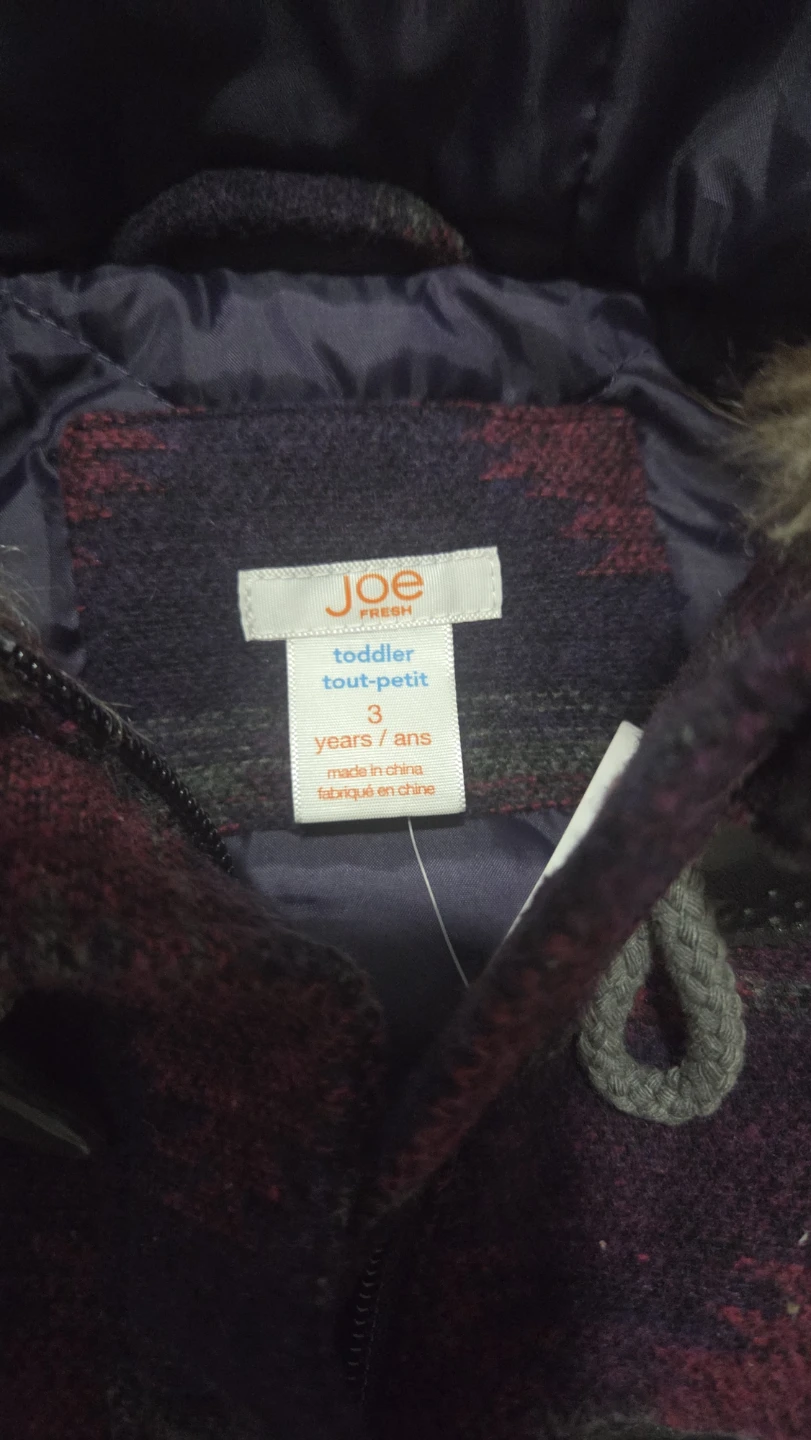 Joe Fresh Toddler Faux Fur Hooded Coat - photo 3
