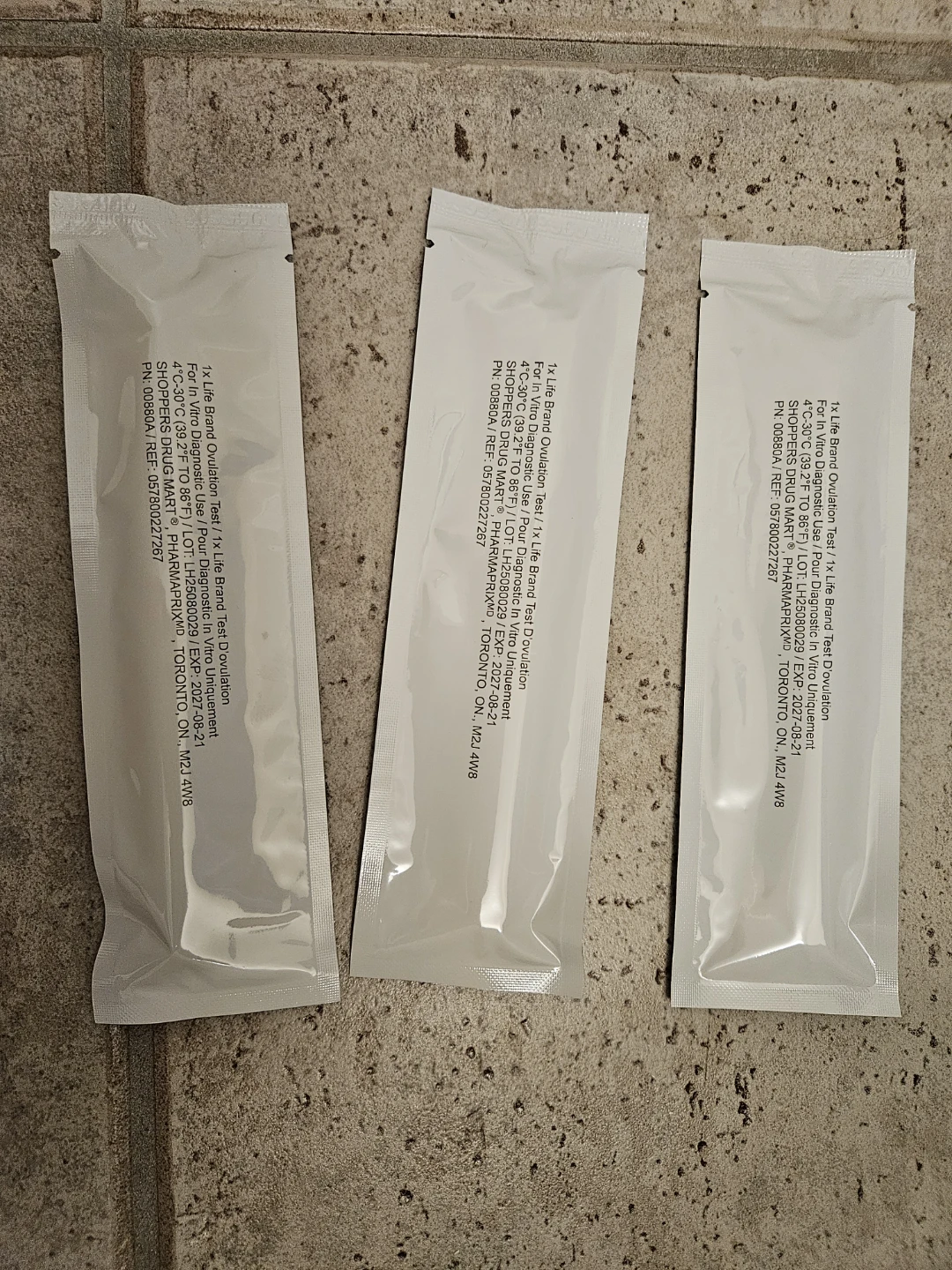 3 Life Brand Ovulation Test Strips