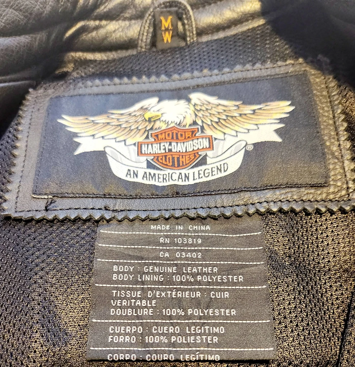 Harley-Davidson Women's Leather Jacket - photo 2