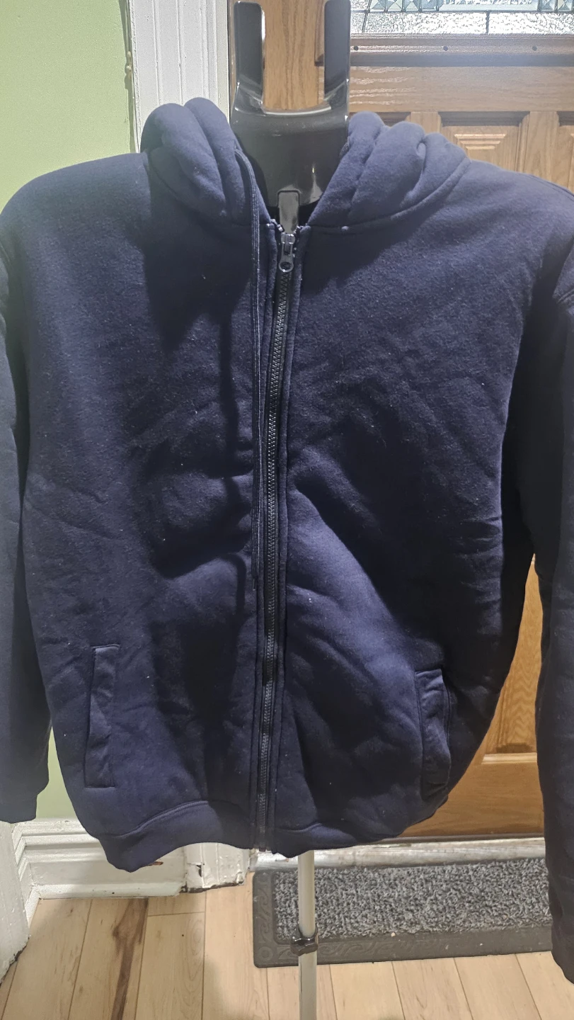 Blu Rock Navy Zip-Up Hoodie