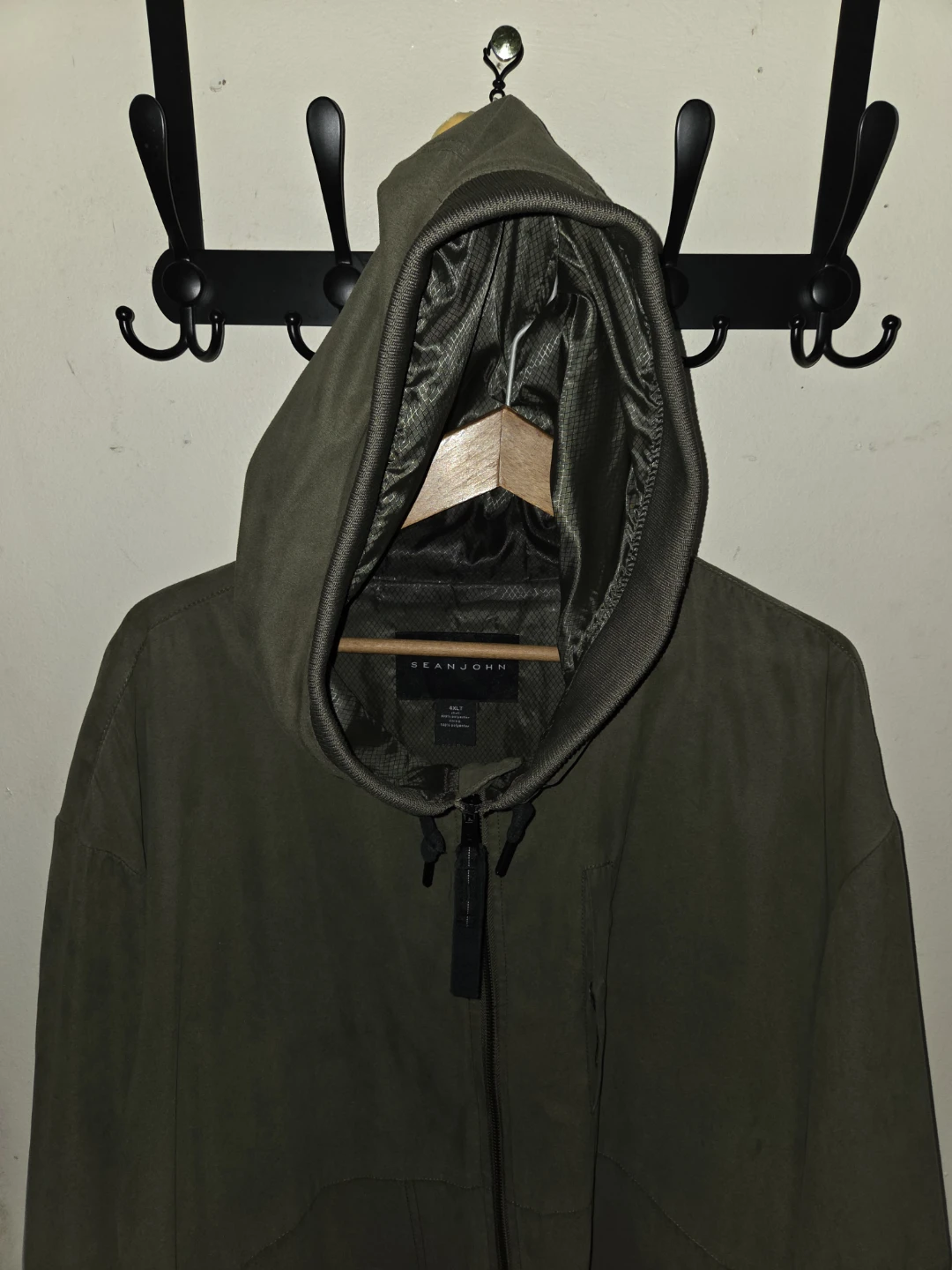 Sean John Suede Leisure Jacket in a Men's 4XLT - photo 2