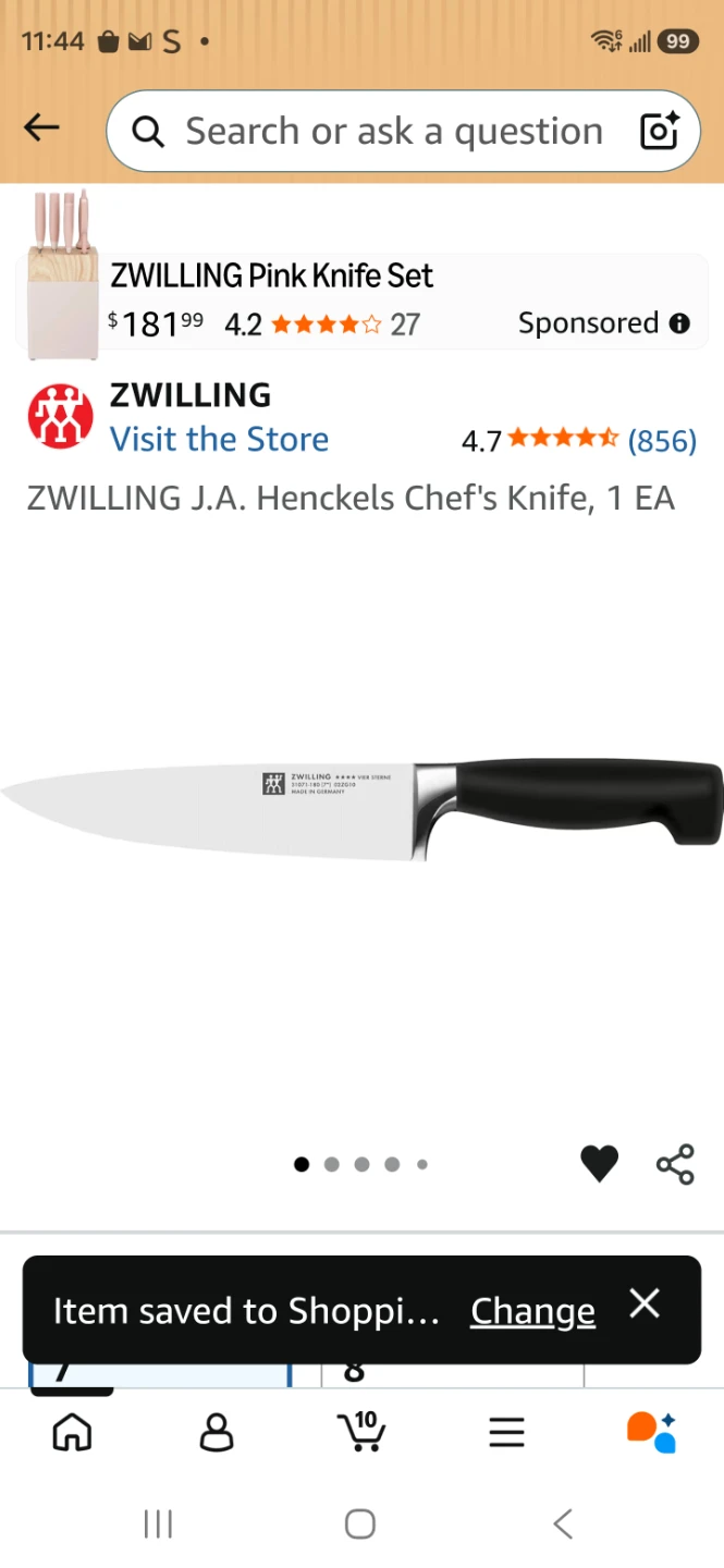 ZWILLING J.A. Henckels Chef's Knife - photo 2