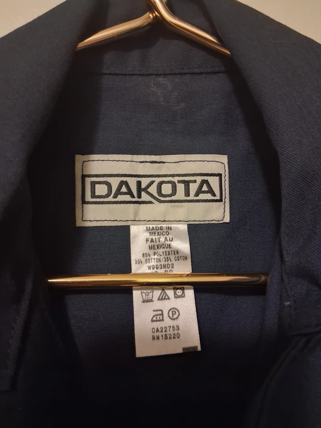 Dakota Unlined Coveralls Navy Blue 40 RG - photo 4
