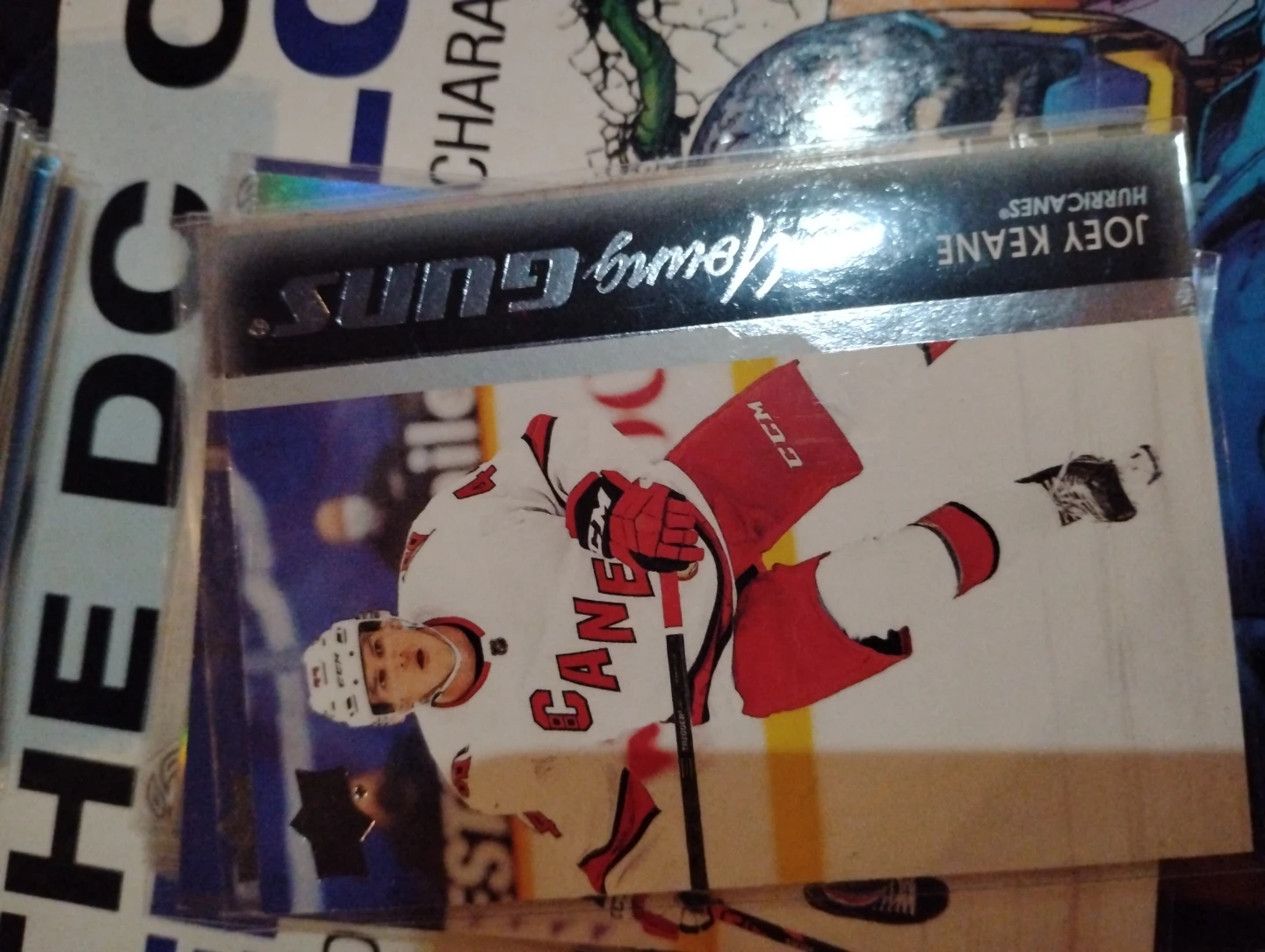 Joey Keane Upper Deck Young Guns Hockey Card