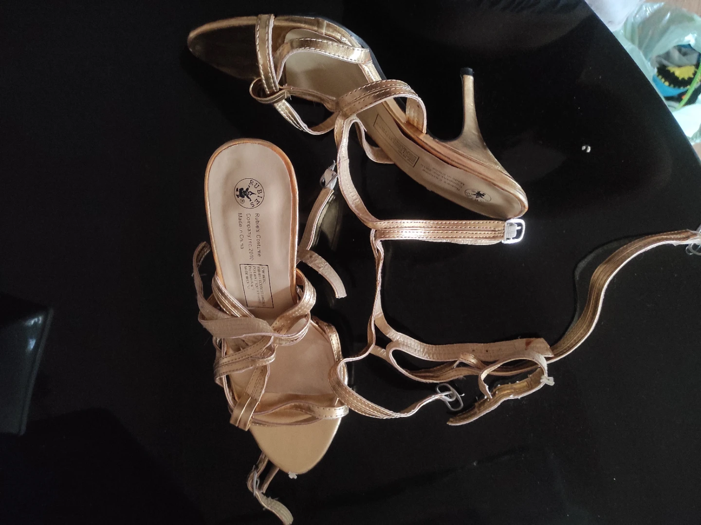 Gladiator sandals. Halloween Costume accessory - photo 2