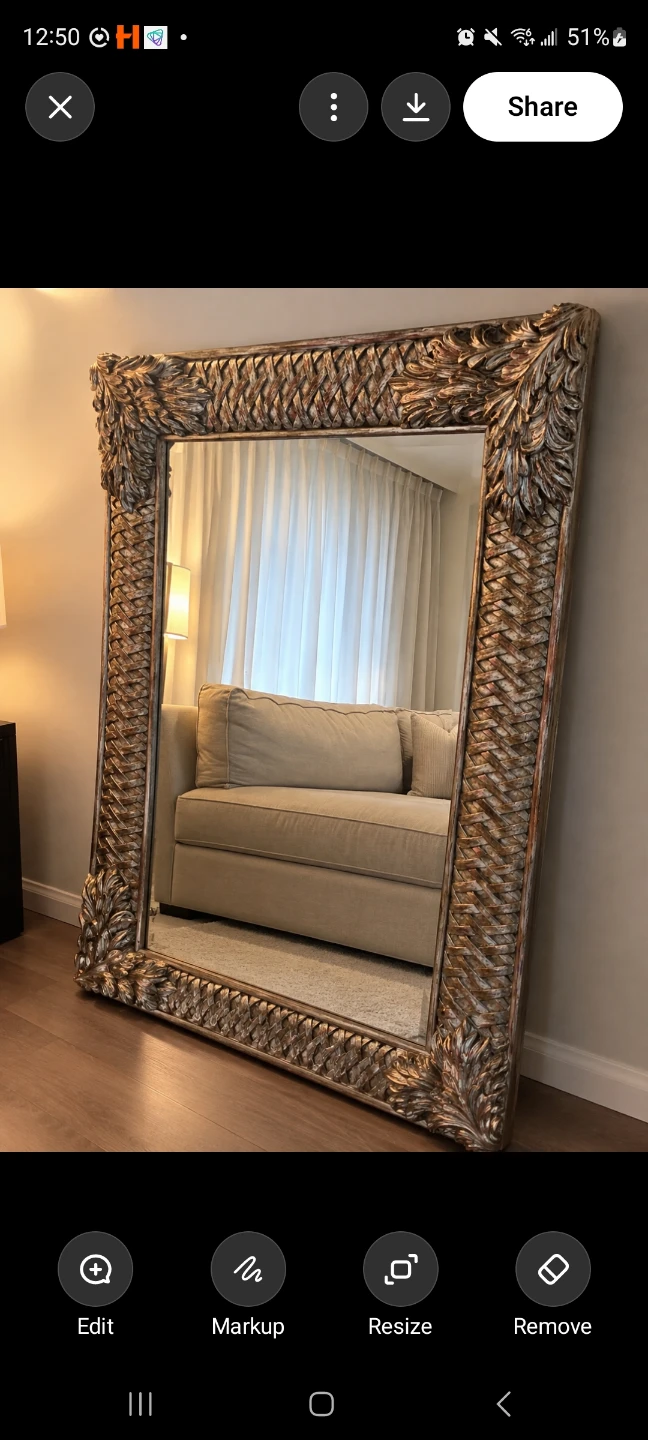 Ornate Decorative Mirror
