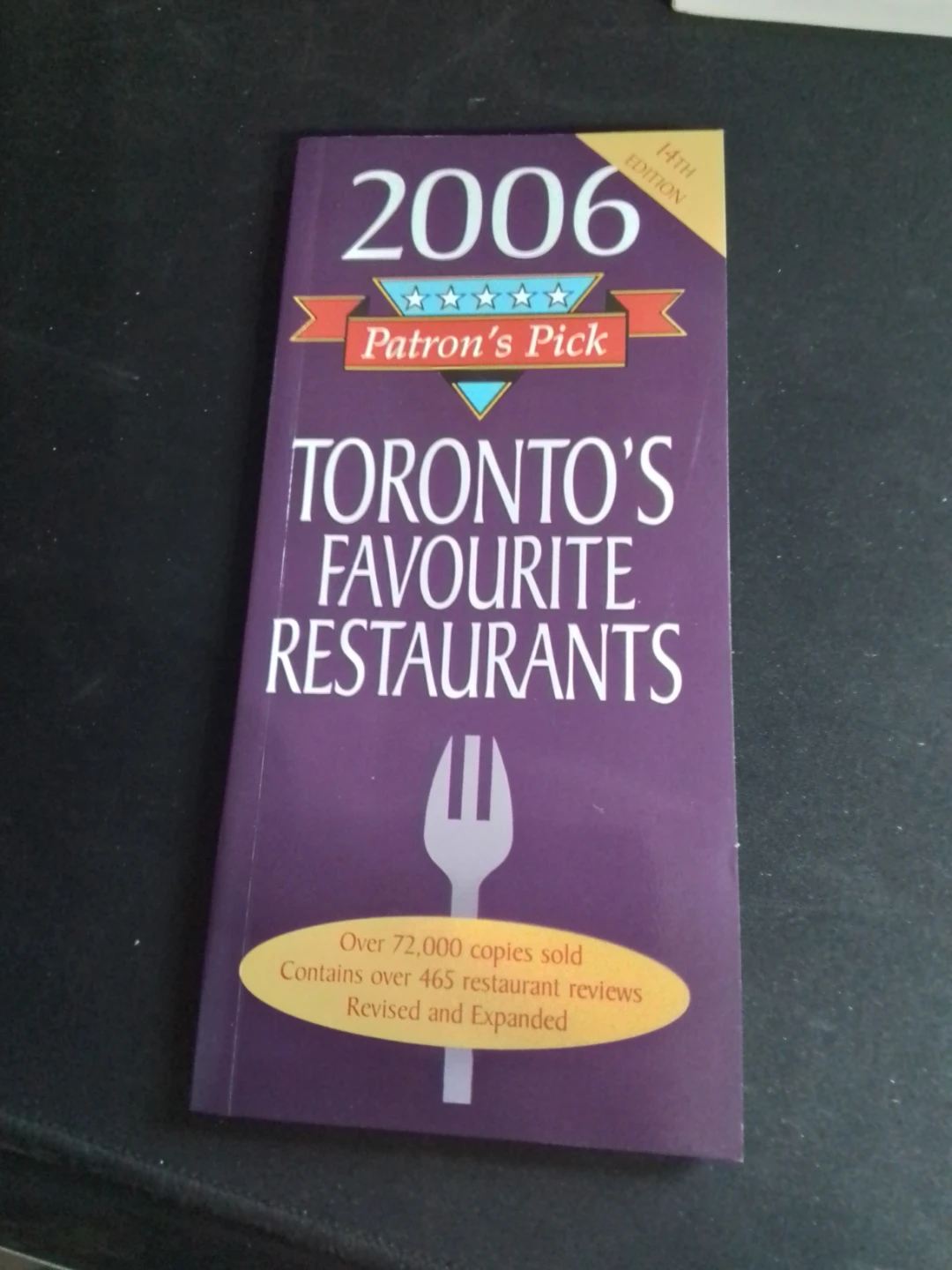 Patron's Pick Toronto Restaurants 2006 Guide - photo 2