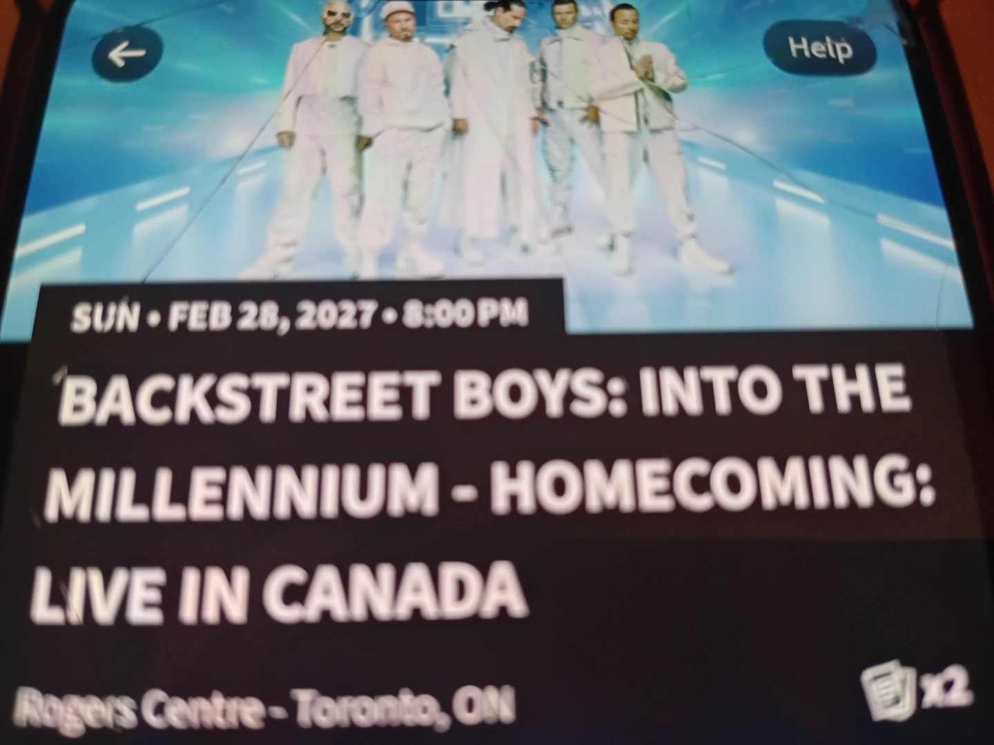 Backstreet boys  concert - photo 2