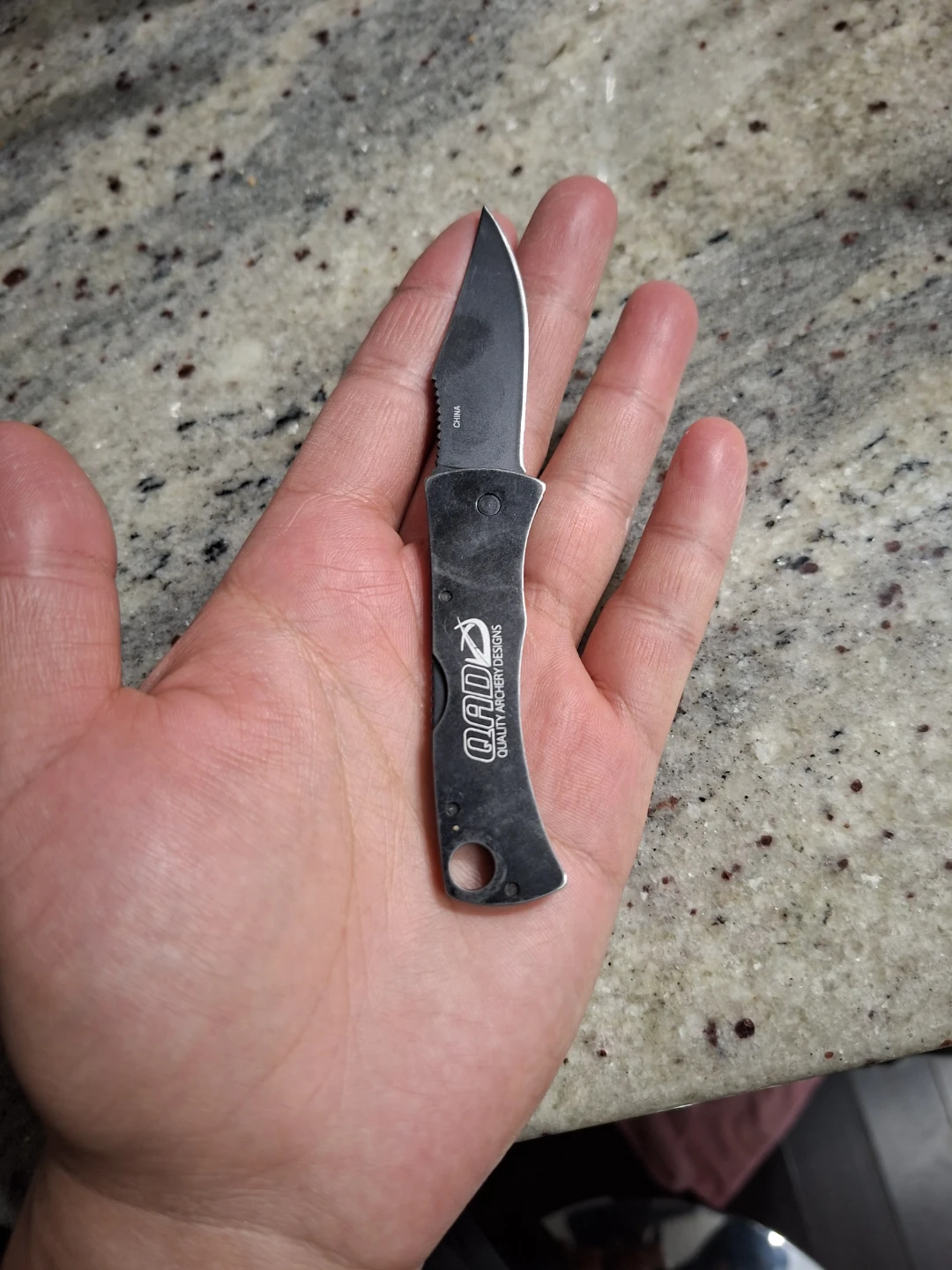 SOG Micron II Folding Knife QAD Edition - photo 4
