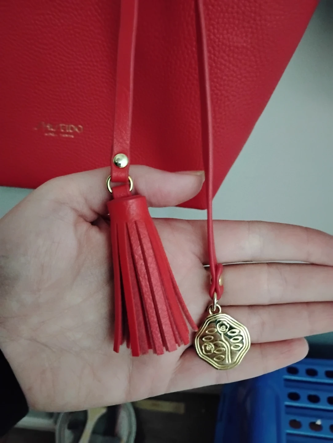 Shiseido Red Tote Bag - photo 3