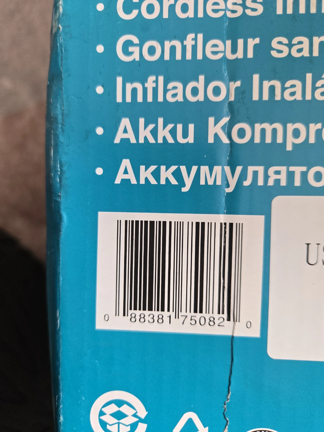 Makita 18V LXT Cordless High-Pressure Inflator DMP181ZX - photo 5