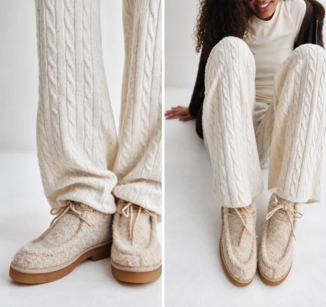 Brand New with Tags: H&M Lace-Up Boots Size 8 (EUR 39