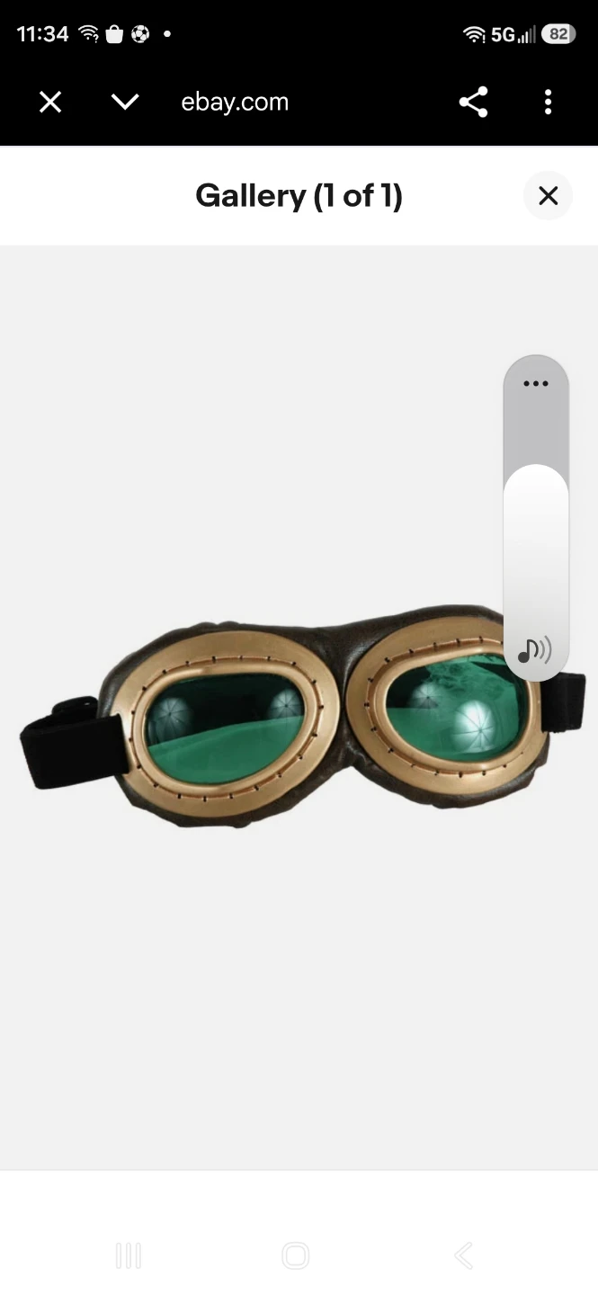 Vintage Style Aviator Goggles