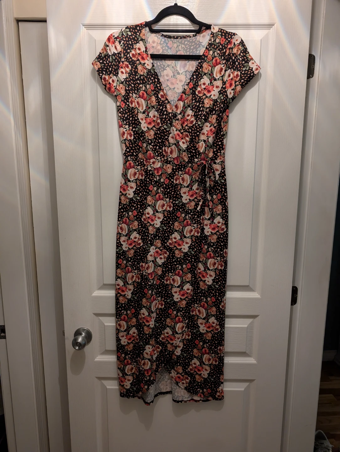Floral Wrap Dress