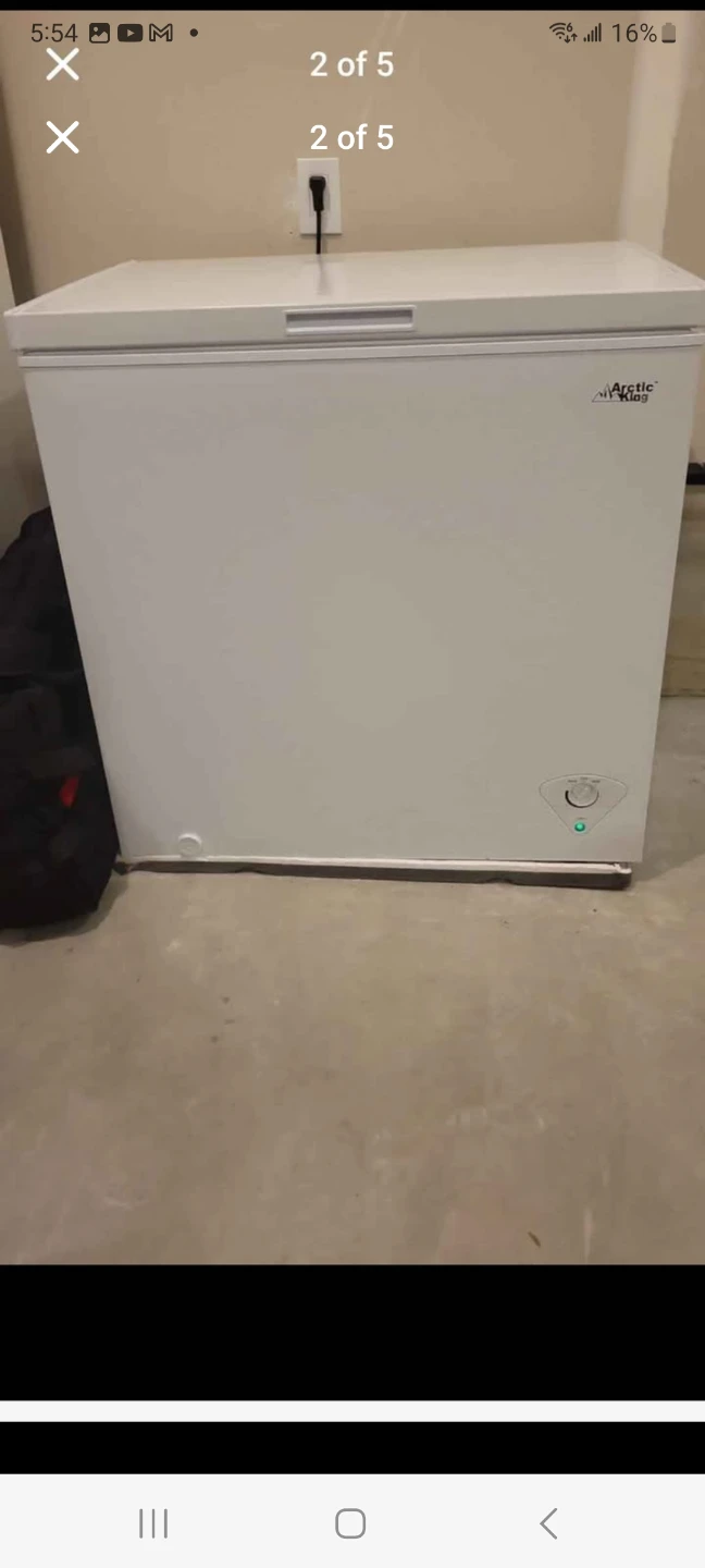 Arctic King 7.0 Cu. ft. Chest Freezer 21.7" - photo 2