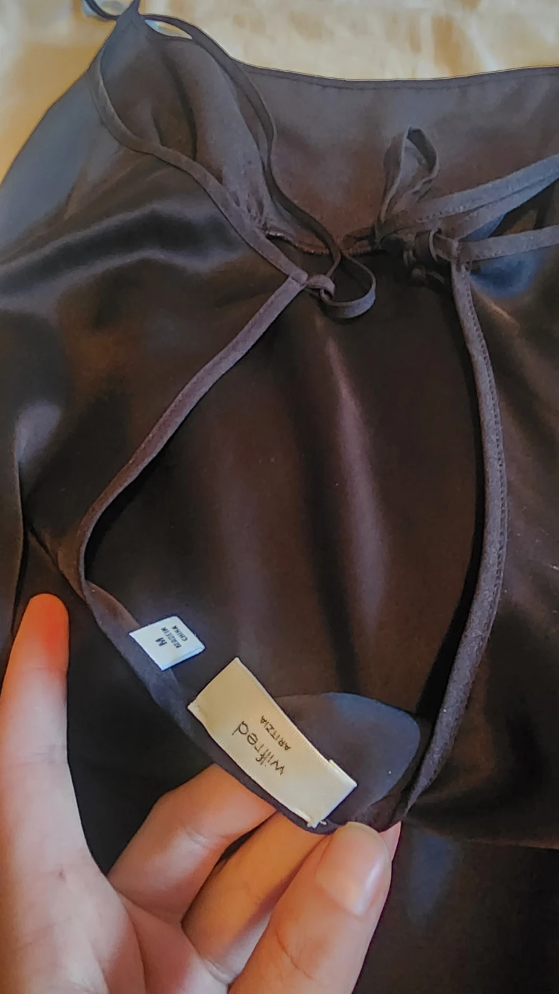Wilfred Aritzia Black Slip Dress - photo 3