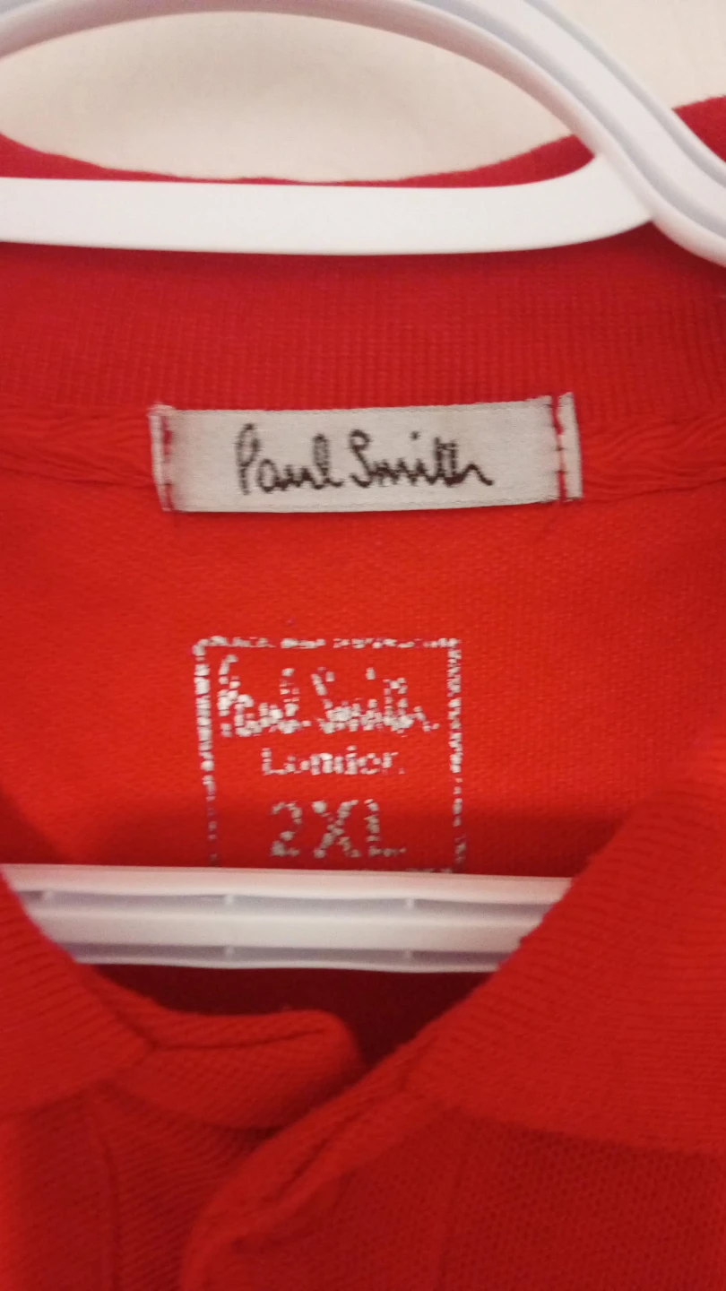 Paul Smith Junior Red Polo Shirt - photo 3